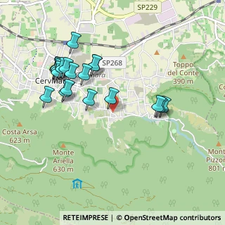 Mappa Via San Rocco, 83012 Cervinara AV, Italia (1.065)