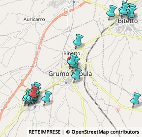 Mappa Via Chiantatella, 70025 Grumo Appula BA, Italia (2.9275)