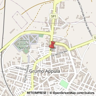 Mappa Via Giuseppe Di Vittorio, 25, 70025 Grumo Appula, Bari (Puglia)