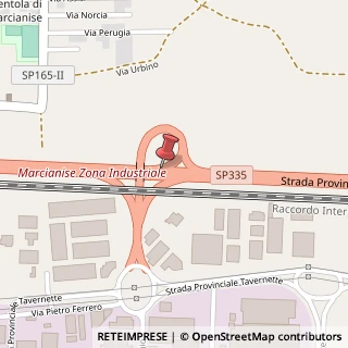 Mappa Zona industriale 1, 81025 Marcianise, Caserta (Campania)