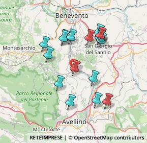 Mappa C.da Formusi, 83010 Altavilla irpina AV, Italia (7.30778)