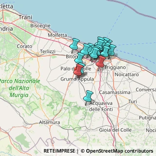 Mappa Via Pozzo la Pila, 70025 Grumo Appula BA, Italia (11.322)