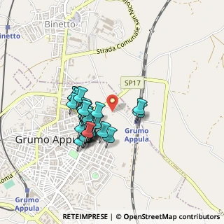 Mappa SP17, 70025 Grumo Appula BA, Italia (0.35862)
