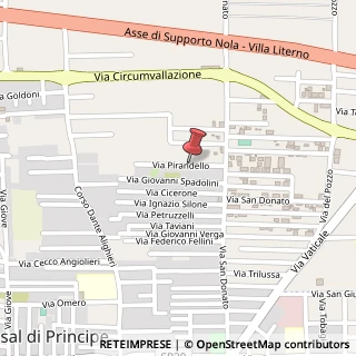 Mappa Via Aldo Moro, 1, 81033 Casal di Principe, Caserta (Campania)