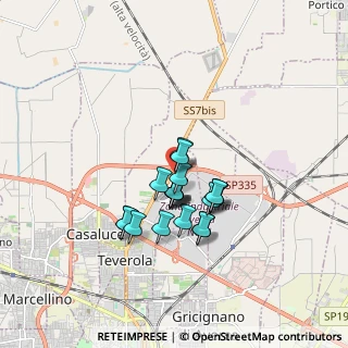 Mappa Loc. Zona Asi Aversa Nord, 81030 Teverola CE, Italia (1.3205)