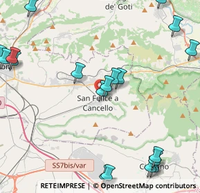 Mappa Via Campo Sportivo, 81027 San Felice A Cancello CE, Italia (6.316)