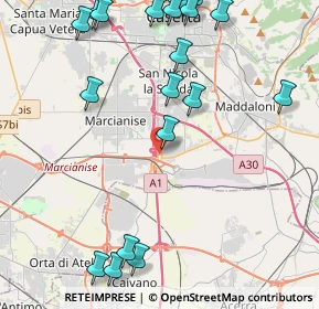 Mappa SS87 Sannitica Km 19800 Centro 