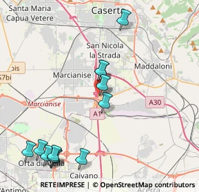 Mappa SS87 Sannitica Km 19800 Centro 