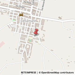 Mappa Via Giuseppe Mazzini,  24, 70018 Cellamare, Bari (Puglia)