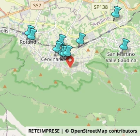 Mappa Via Ferrari, 83012 Cervinara AV, Italia (1.73091)