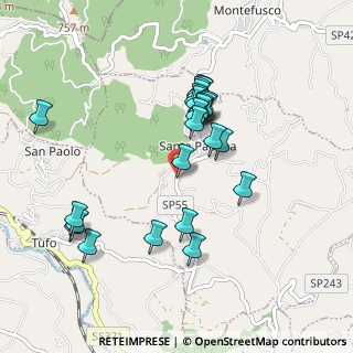 Mappa 83030 santa, 83030 Santa Paolina AV, Italia (0.9292)