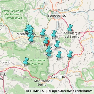 Mappa SP1, 82010 Pietrastornina AV, Italia (6.86)