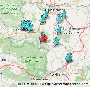 Mappa 82010 Pietrastornina AV, Italia (7.95474)