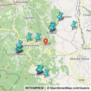 Mappa SP1, 82010 Pietrastornina AV, Italia (2.534)