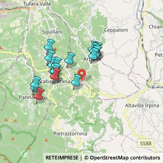 Mappa SP1, 82010 Pietrastornina AV, Italia (1.728)