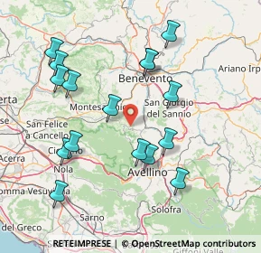 Mappa SP1, 82010 Pietrastornina AV, Italia (17.1375)