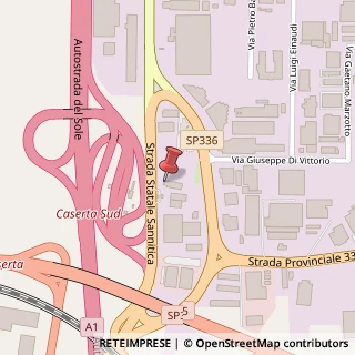 Mappa Strada Statale 87 Sannitica, 4800, 81025 Marcianise, Caserta (Campania)