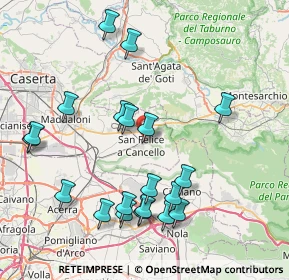 Mappa Via Circumvallazione, 81027 San Felice a Cancello CE, Italia (9.222)