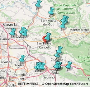 Mappa Via Circumvallazione, 81027 San Felice a Cancello CE, Italia (9.314)