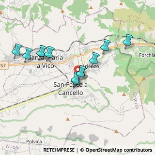 Mappa Via Circumvallazione, 81027 San Felice a Cancello CE, Italia (1.8575)