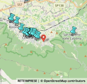 Mappa Via Virgoli, 83012 Cervinara AV, Italia (2.2445)