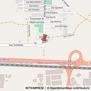 Mappa Via Trentola, 1, 81025 Marcianise, Caserta (Campania)