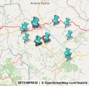 Mappa Via dei Greci, 83055 Sturno AV, Italia (6.4395)