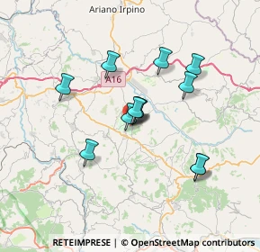 Mappa Via dei Greci, 83055 Sturno AV, Italia (6.0175)