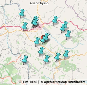 Mappa Via dei Greci, 83055 Sturno AV, Italia (6.98)