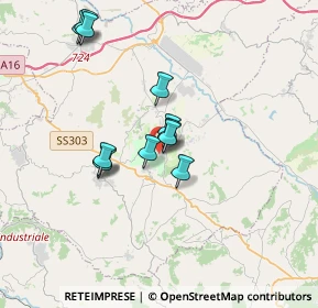 Mappa Via dei Greci, 83055 Sturno AV, Italia (3.16083)