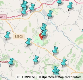 Mappa Via dei Greci, 83055 Sturno AV, Italia (5.781)