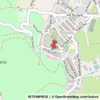 Mappa Via Cesare Battisti, 17, 83055 Sturno, Avellino (Campania)