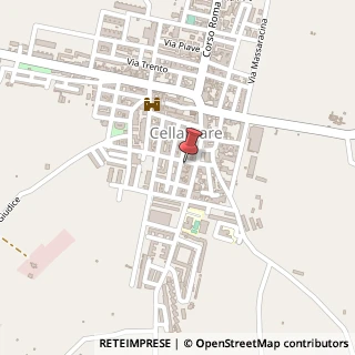 Mappa Via A. de Gasperi, 7, 70010 Cellamare, Bari (Puglia)