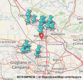 Mappa Marcianise, 81025 Zona , 81025 Zona (6.71267)