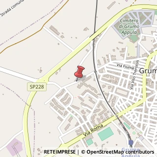 Mappa Via John Fitzgerald Kennedy, 49, 70025 Grumo Appula, Bari (Puglia)