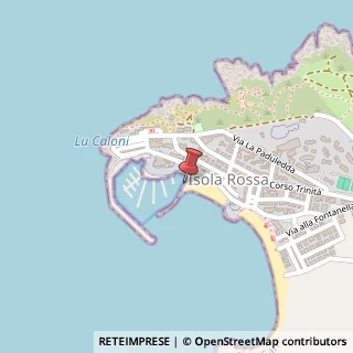 Mappa Vial lungomare S. Cottoni, 07038 Isola Rossa SS, Italia, 07038 Trinità d'Agultu e Vignola, Olbia-Tempio (Sardegna)