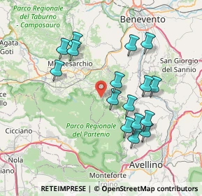 Mappa 82017 Pannarano BN, Italia (7.62313)
