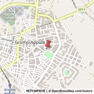 Mappa Piazza della Libertà,  1, 70025 Grumo Appula, Bari (Puglia)