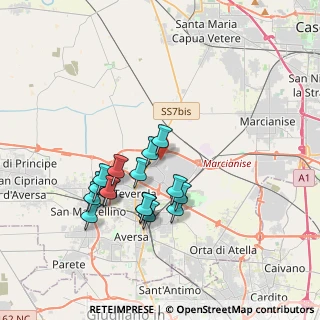 Mappa Zona Consortile ASI condominio Vega Strada Consortile, 81030 Teverola CE, Italia (3.53188)
