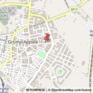 Mappa Via Gaetano Errico, 14, 70025 Grumo Appula, Bari (Puglia)