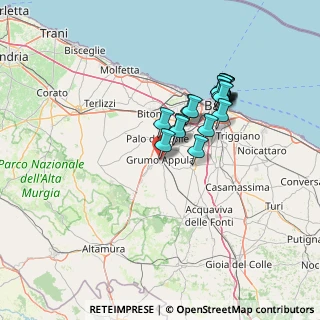 Mappa Via Camillo Benso Conte di Cavour, 70025 Grumo Appula BA, Italia (12.63611)
