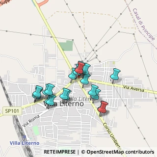 Mappa Piazza garibaldi, 81039 Villa Literno CE, Italia (0.428)