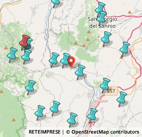 Mappa Via Stazione, 83010 Tufo AV, Italia (5.5855)