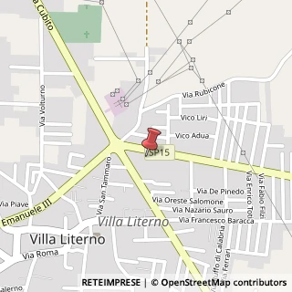 Mappa Viale dei Mille, 24, 81039 Villa Literno, Caserta (Campania)