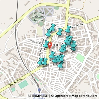 Mappa Via Luigi Cadorna, 70025 Grumo Appula BA, Italia (0.197)