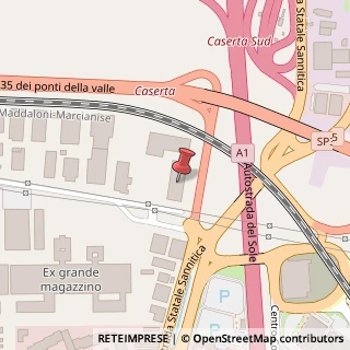 Mappa Via Giovanni Agnelli, 2, 81025 Marcianise, Caserta (Campania)