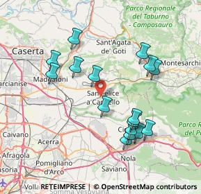 Mappa Via Stazione, 81027 San Felice a Cancello CE, Italia (7.9325)