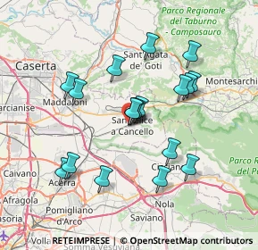 Mappa Via Stazione, 81027 San Felice a Cancello CE, Italia (6.96722)