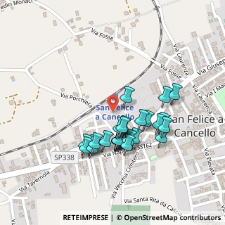 Mappa Via Stazione, 81027 San Felice a Cancello CE, Italia (0.22222)