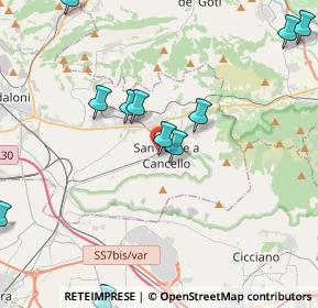 Mappa Via Stazione, 81027 San Felice a Cancello CE, Italia (5.15)